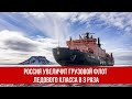 Россия увеличит грузовой флот ледового класса в 3 раза