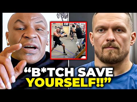 Mike Tyson BRUTALLY Warns Oleksandr Usyk About Fighting Tyson Fury After NEW Training Footage