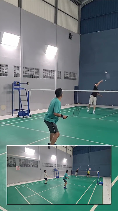 Beginner Centrin Badminton, Men Doubles (Willy, Binsar vs Paul, Budiman) - 20250408 B