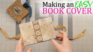 Making an EASY Book Cover by Nik the Booksmith 17,514 views 7 months ago 19 minutes