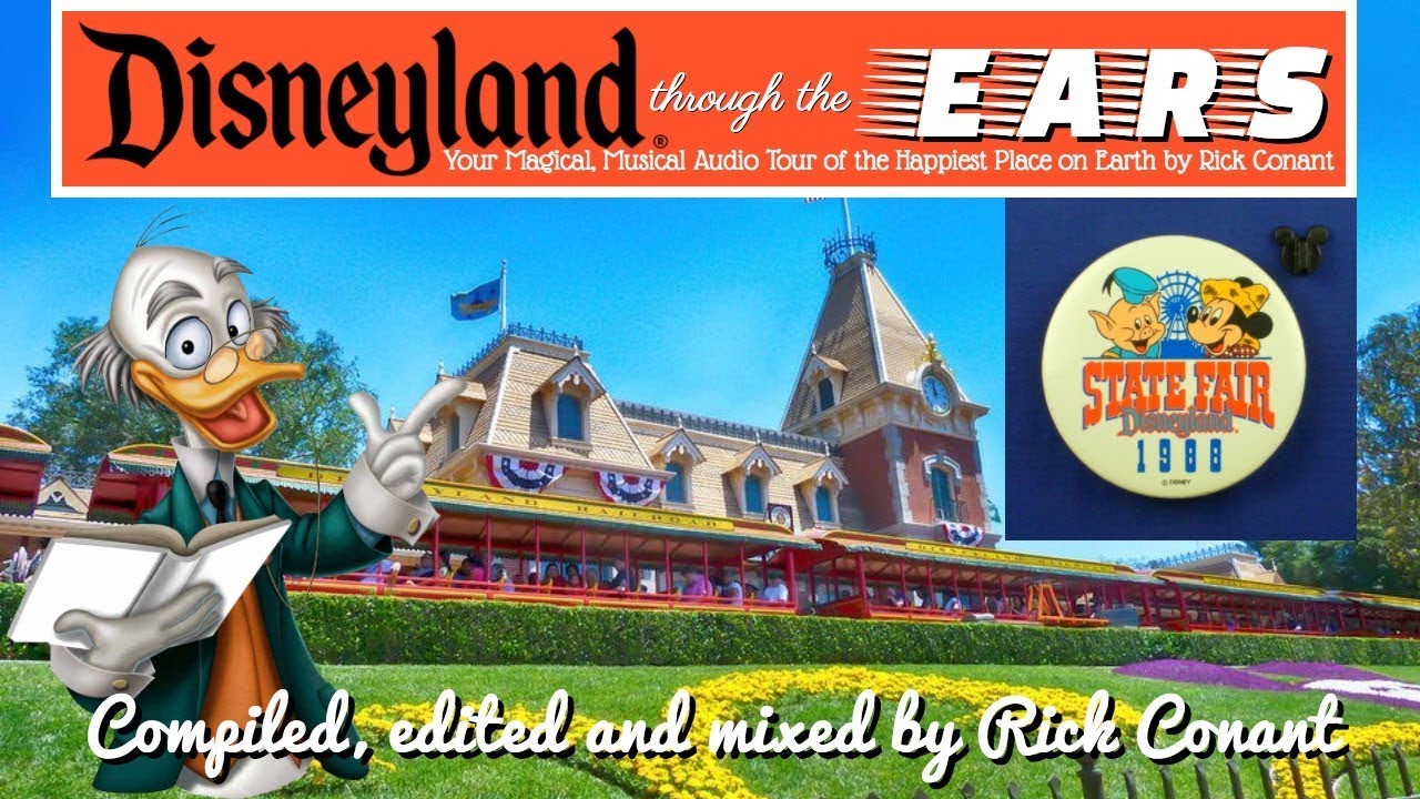 DISNEYLAND Through The EARS Disneyland Railroad STATE FAIR EXPRESS disneyland-through-the-ears-disneyland-railroad-state-fair-express