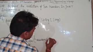 BCA 3RD SEM JAVA BY DILIP SIR