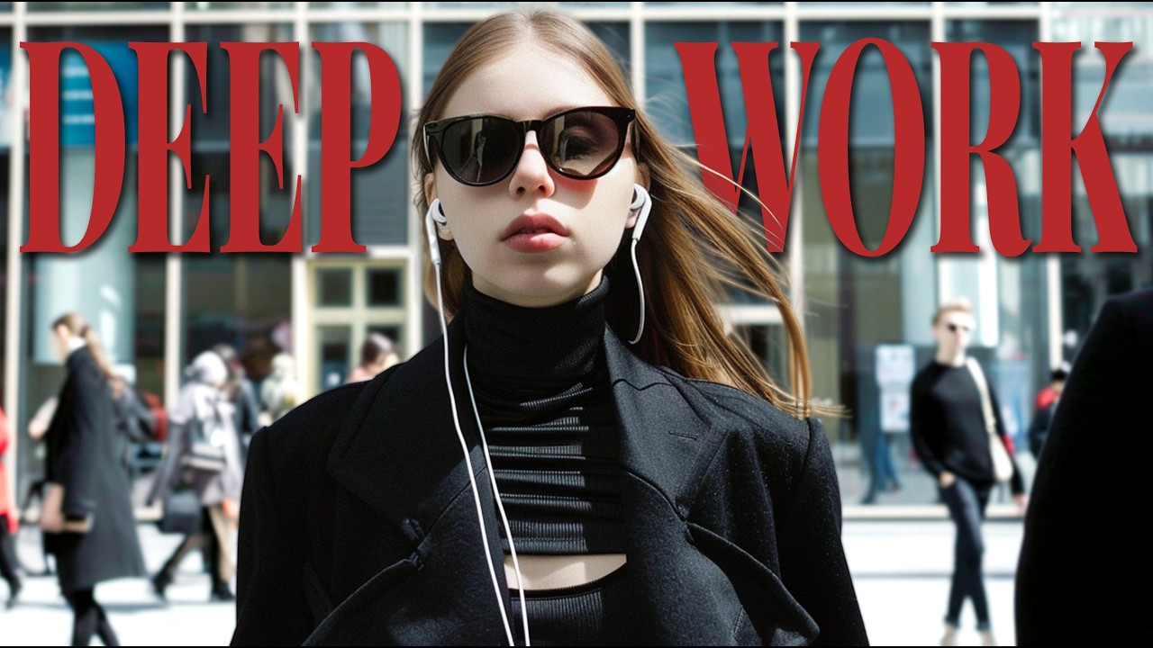 deep focus music for work. [urban night playlist]