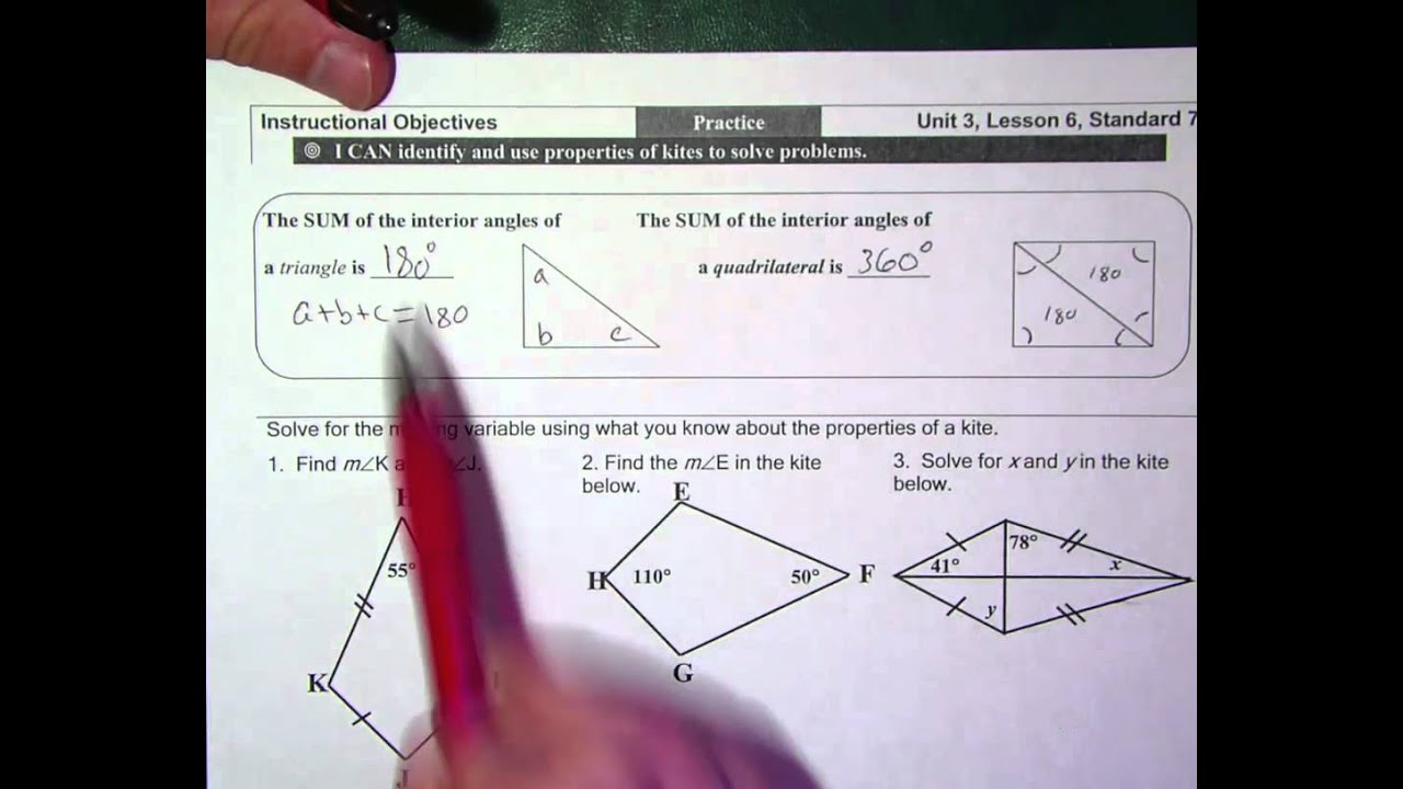 Properties of the Kite (with videos, worksheets, games & activities) properties-of-the-kite-with-videos-worksheets-games-activities