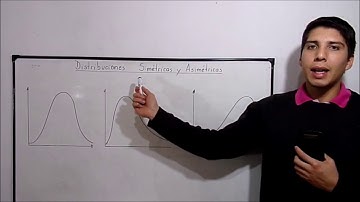 Distribución SIMÉTRICA y ASIMÉTRICA.
