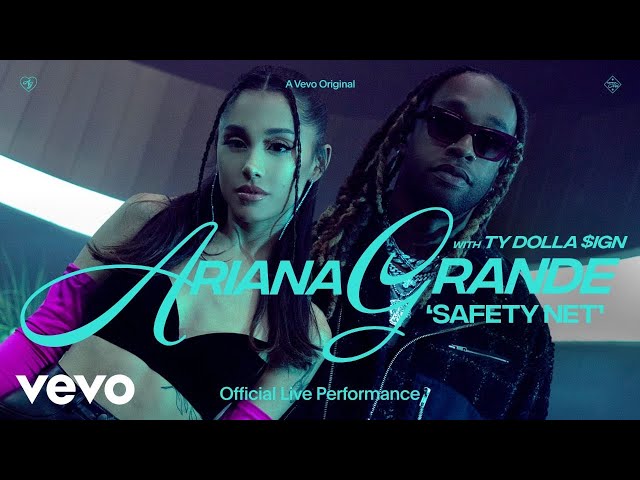 Ariana Grande - safety net ft. Ty Dolla $ign (Official Live Performance) | Vevo class=