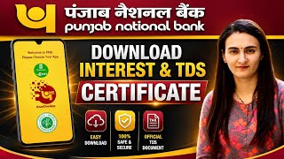 PNBONE APP INTEREST CERTIFICATE DOWNLOAD | PNB TDS CERTIFICATE DOWNLOAD | PNB ONE APP ONLINE | PNB screenshot 3