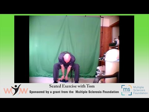 20250225 Seated Exercise with Tom sponsored by the Multiple Sclerosis Foundation