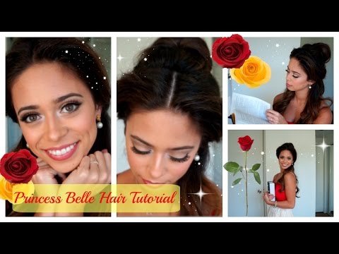 Beauty and the Beast: Princess Belle Hair Tutorial