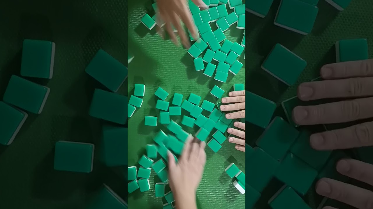 Mahjong Shuffle ASMR - YouTube