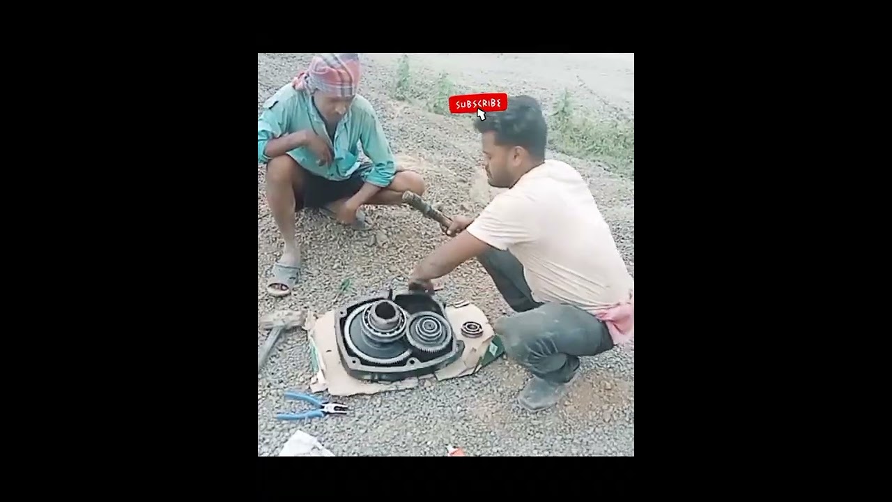 V Model Conveyar Gearbox Repair