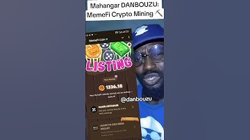 #Mahanga: MemeFi Crypto Mining ⛏️