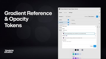 Creating a Gradient Token with Reference & Opacity