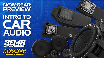 Kicker Unveils New Car Audio Gear at SEMA!