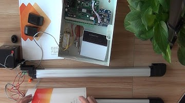 Part Two Alean Infrared Fence power on fence connect SYNC CABLE