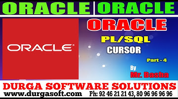 OracleTutorial || onlinetraining|| pl/sql ||Cursor Part-4 by Basha