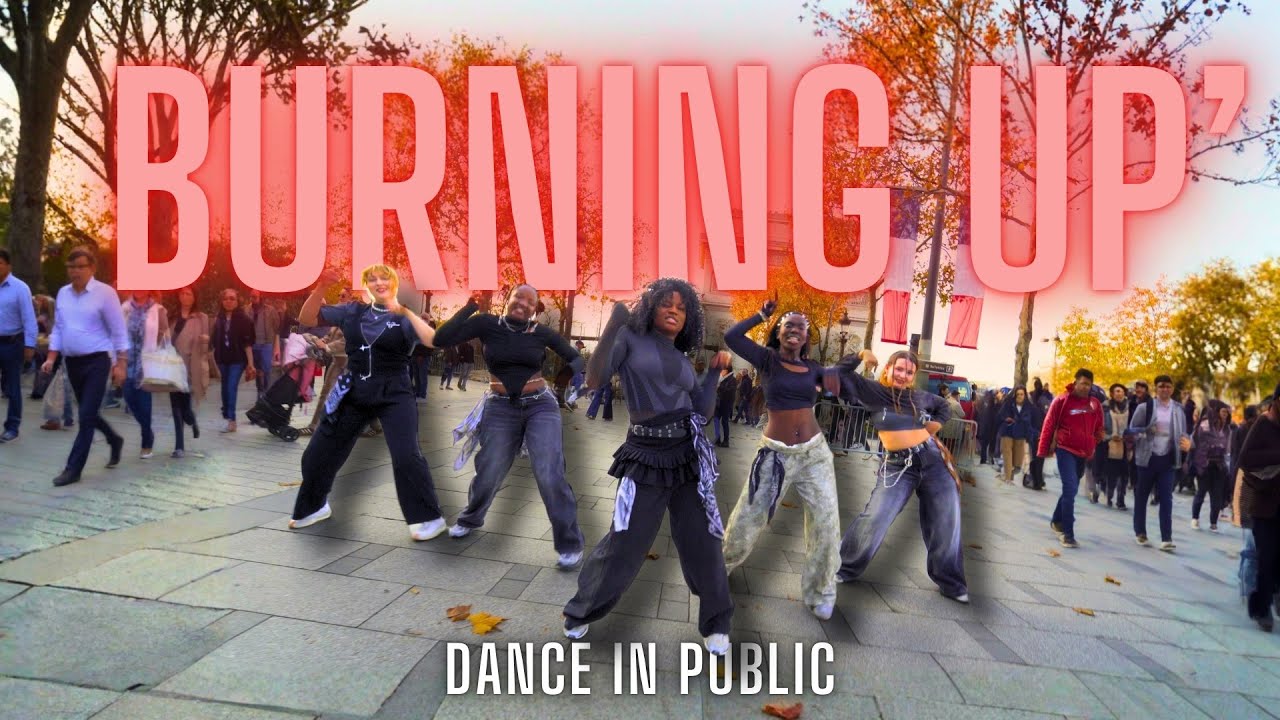 [KPOP IN PUBLIC PARIS] MEOVV(미야오) - BURNING UP Dance Cover by Young Nation Dance ‪@MEOVV_OFFICIAL