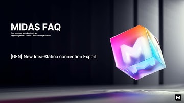 [GEN] New Idea-Statica connection Export