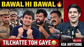 COCKROACHES TRAPPED 😂 DHRUV RATHEE, DIPKE DETAINED | DELHI PROTESTS FAIL | LIVE