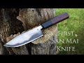 Knife Making - Forging a Small San Mai Kitchen Knife