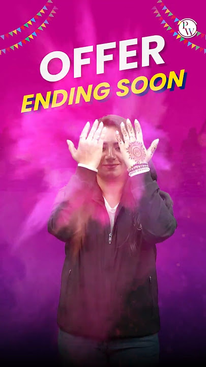 📢 Offer Ending Soon 😲 #HoliWithPW #PW #BankingWallah