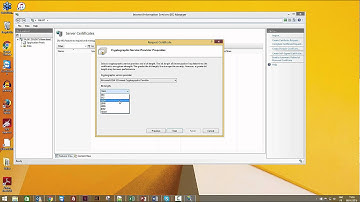 Creating your SSL Certificate CSR on Windows 8 / Microsft IIS8