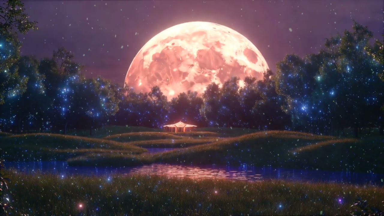 You Can Sleep Here Beneath a Scarlet Moon ✧ Fantasy Sleep Music