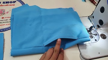 Hướng Dẫn Kỹ Thuật May Túi Thẳng