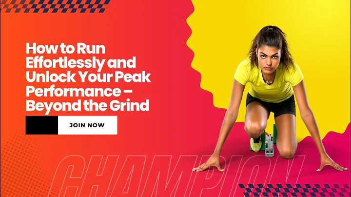 How to Run Effortlessly and Unlock Your Peak Performance – Beyond the Grind #peakperformance