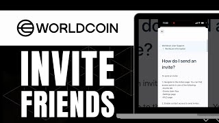 HOW TO INVITE FRIENDS IN WORLDCOIN APP