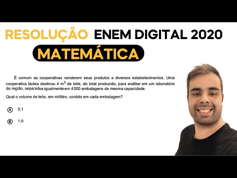 ENEM DIGITAL 2020 - É comum as cooperativas venderem seus produtos a diversos estabelecimentos. Uma