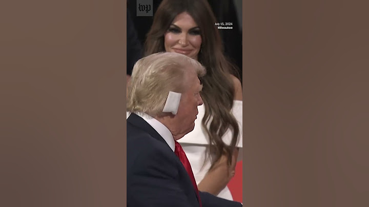 Trump makes first public appearance since rally shooting