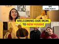MOM'S REACTION AFTER SEEING OUR HOUSE | WELCOMING HER TO OUR NEW HOME.