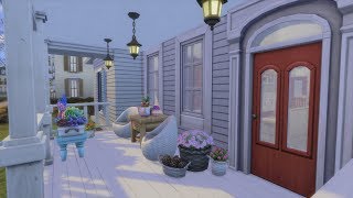 ASMR | Building a cute, country home  [Sims 4]