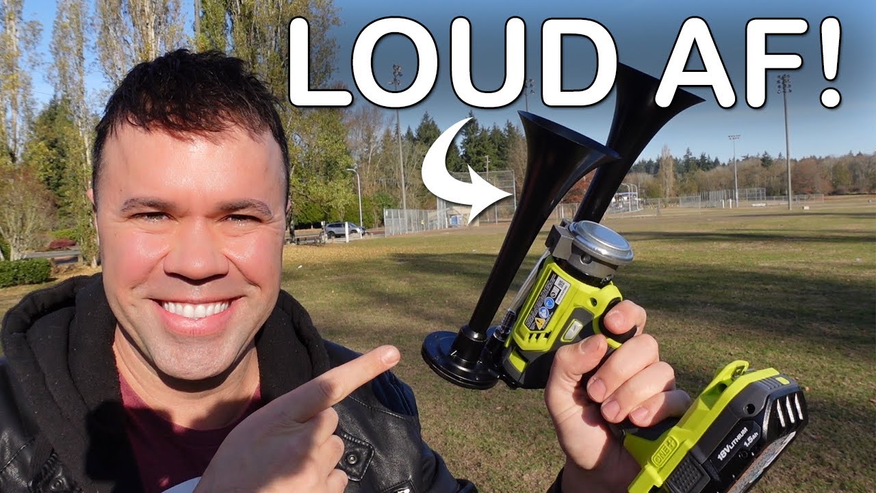 How To Make A Train Horn Gun Impact Air Horn YouTube