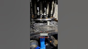 Taping with multi spindle machine #shorts