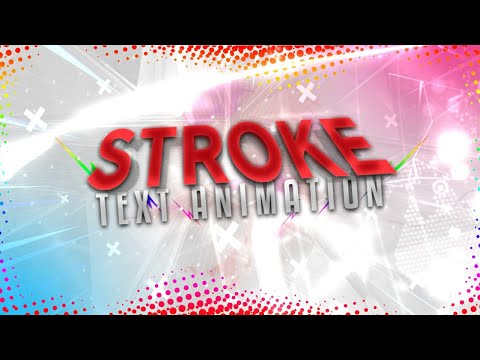 How To Make Stroke Text Animation On Android