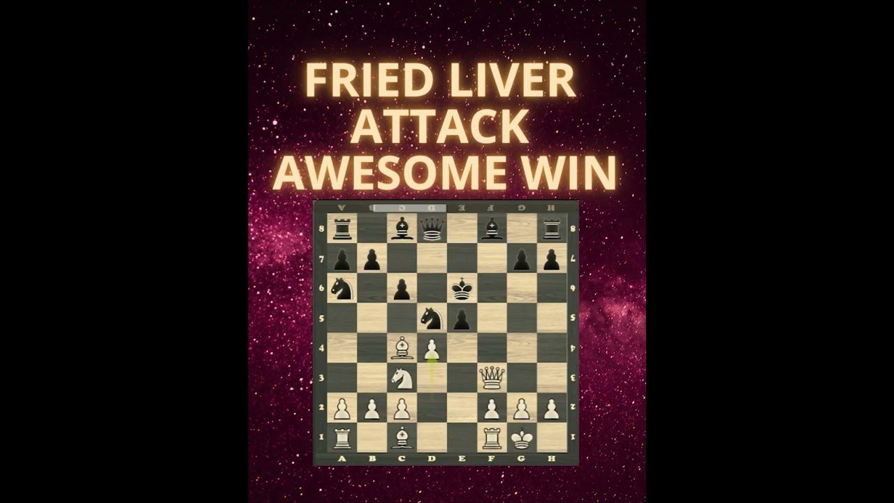 How To Play The Fried Liver Attack and Win Chess Games as White