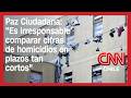 Paz Ciudadana: "Es irresponsable comparar cifras de homicidios en plazos tan cortos"