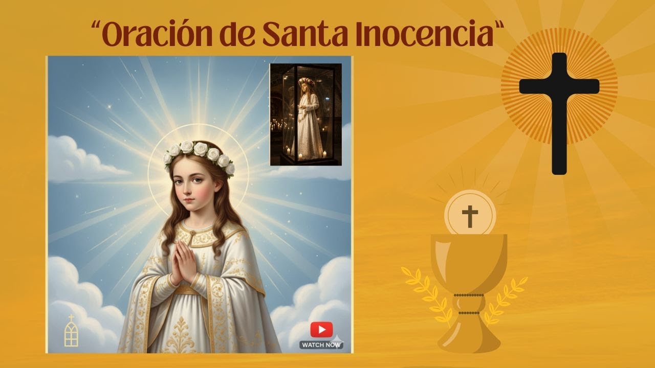 Santa Inoncienta 🌹 “Oración a Santa Inocencia – La Pequeña Mártir que Inspira Milagros ...