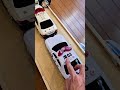 Police Car Toys Drive into a Hole in a row #minicar #policecar