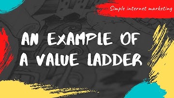 An example of a value ladder