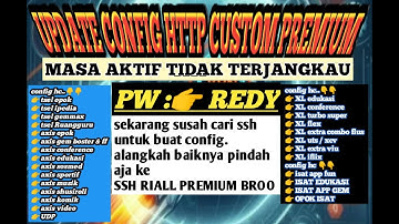 Update config http custom terbaru.