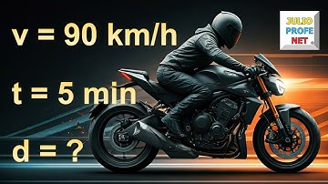 Movimiento rectilíneo uniforme | Problema 1 #julioprofe