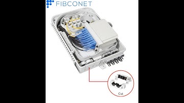 Fiber Optical Distribution Box Splitter 1x16 Outdoor Terminal Box