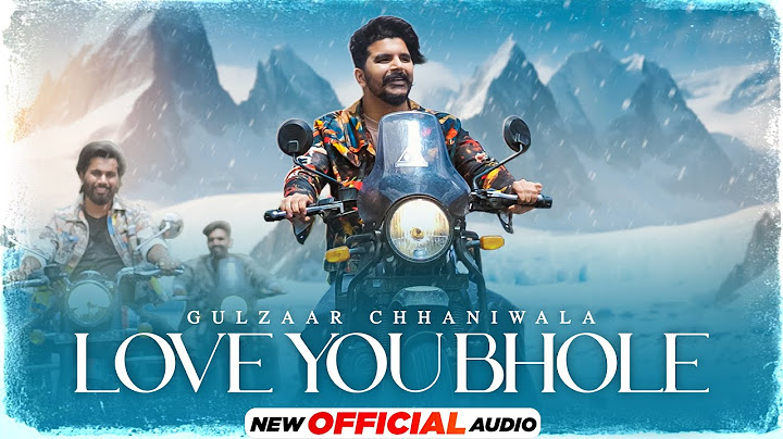 Love You Bhole (Official Audio) | Gulzaar Chhaniwala | Haryanvi Song 2024