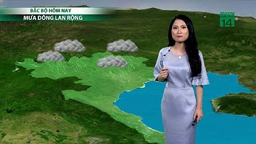 Thời tiết 6h 01/05/2019: Mưa rào và dông ở miền Bắc trong kỳ nghỉ lễ | VTC14