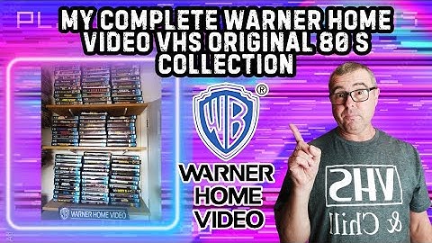 MY COMPLETE WARNER HOME VIDEO VHS COLLECTION 📼📼📼📼🎥👈🏻👌🏻