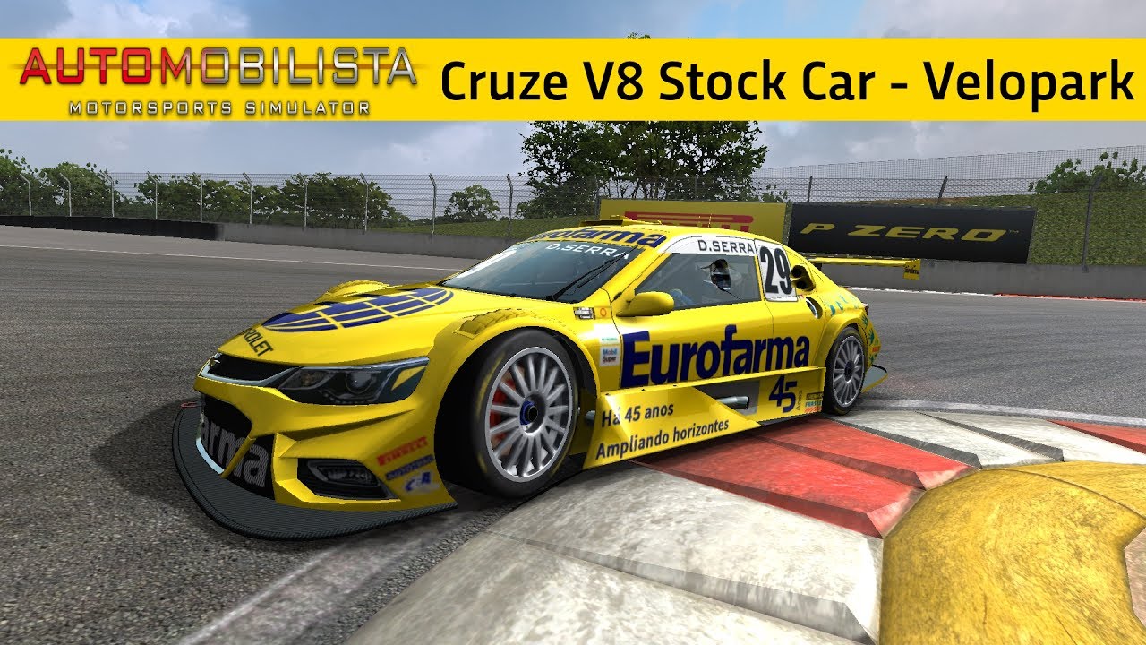 Automobilista: Chevrolet Cruze V8 Stock Car 2017 Hotlap at Velopark