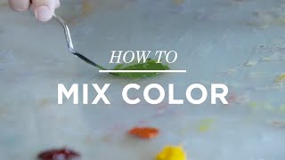 How to Mix Paint with Amy Wynne | CreativeLive